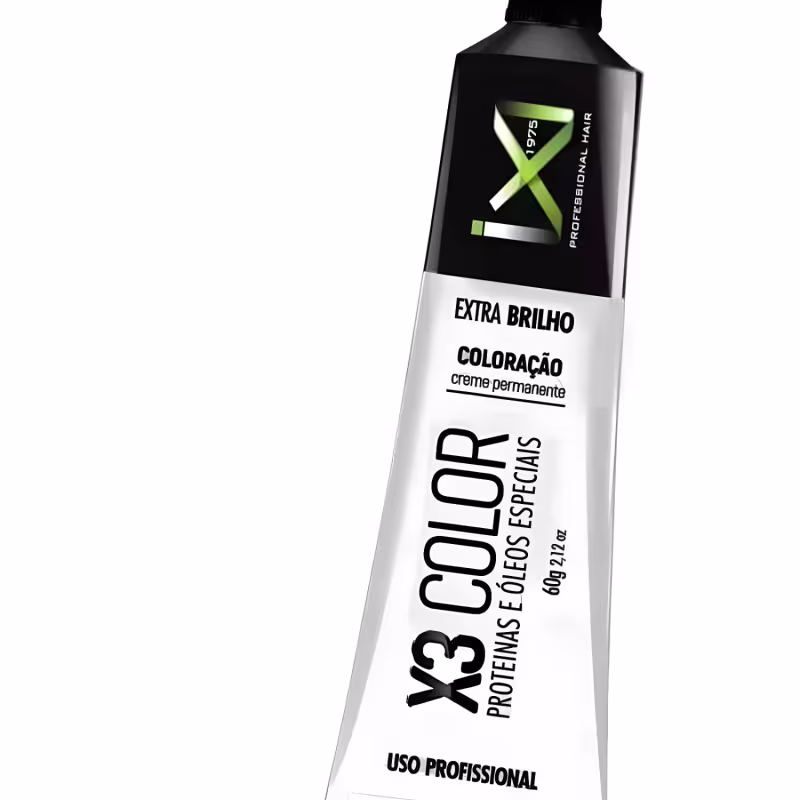 Coloração X3-Color 60g 10.0 Louro Claríssimo- Proteínas e Óleos Especiais