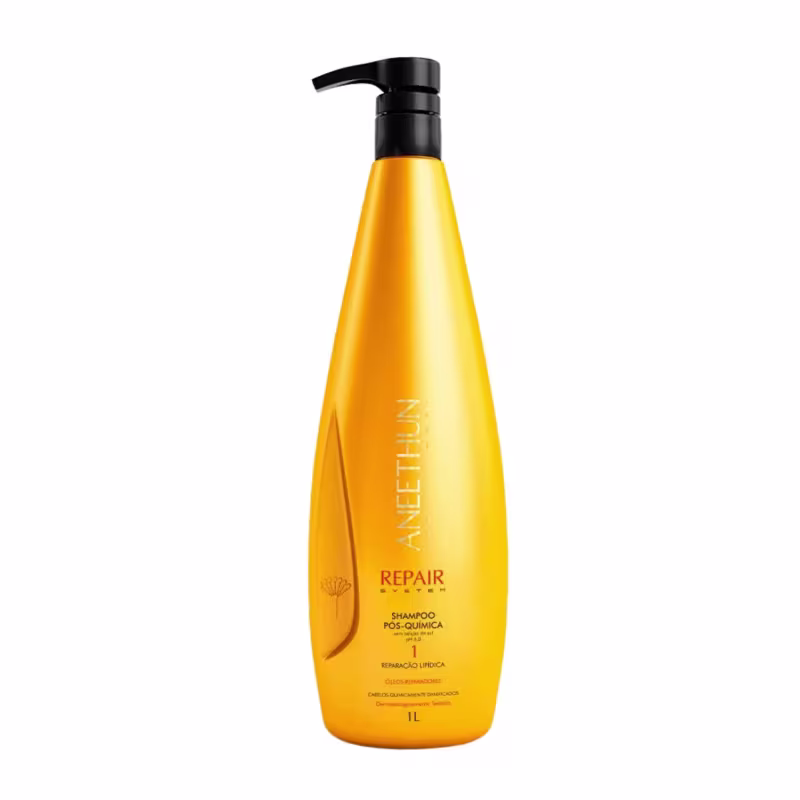 Kit Aneethun Shampoo e Máscara Repair Pente Beauty Secret