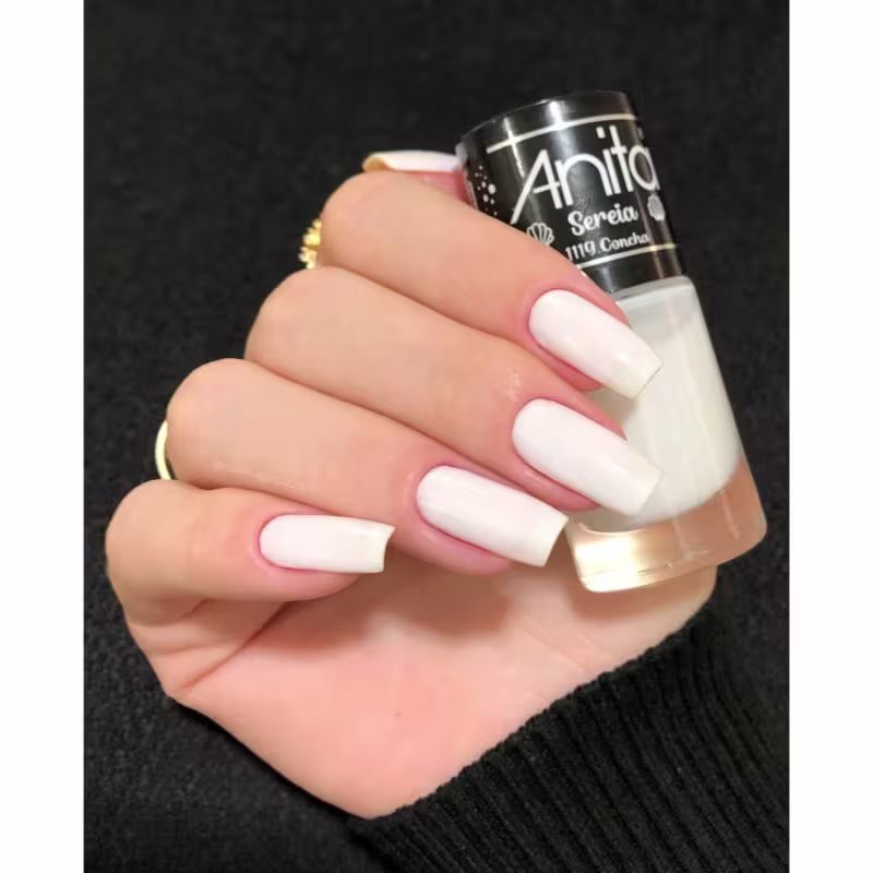 ANITA - Kit Com 2 Esmaltes - Top Coat Efeito Borboleta + Concha - 10ml