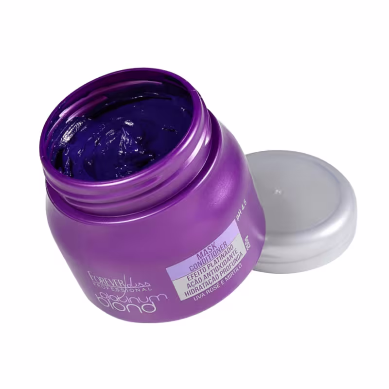 Kit 2 Shampoo E Máscara Matizadora Blond Loiro Forever Liss