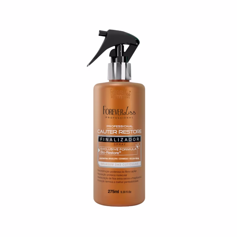 Kit Máscara Capilar Spray Cauterização Hidrata Forever Liss