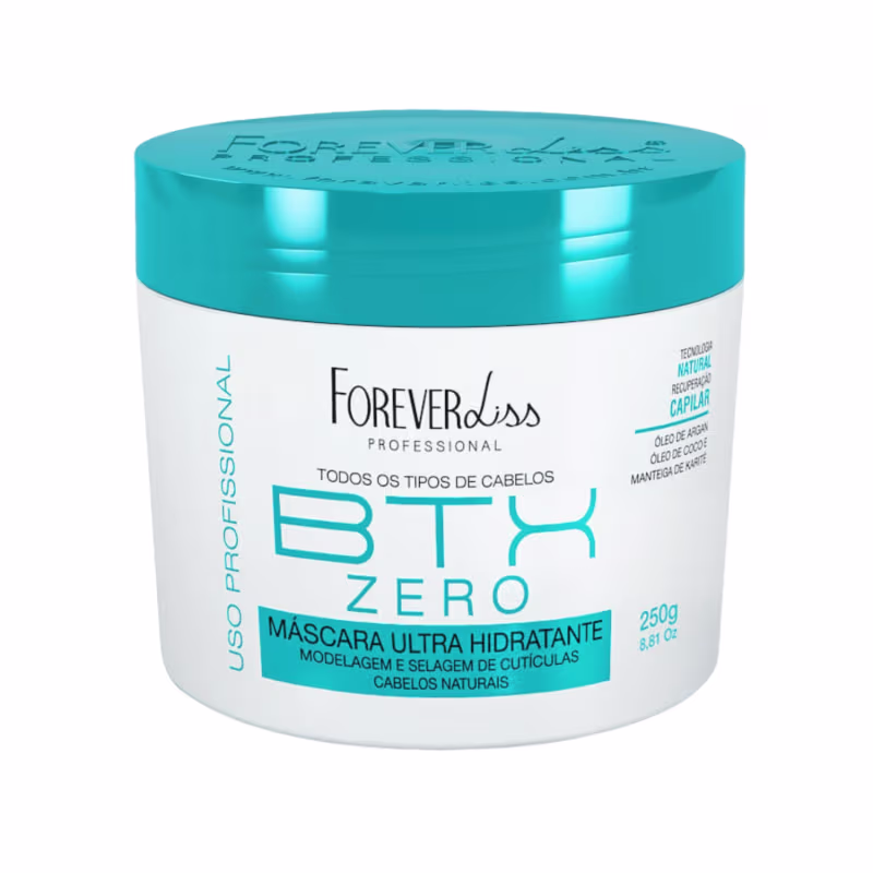 Kit 2 Máscara Hidratação Volume Zero Antifrizz Forever Liss