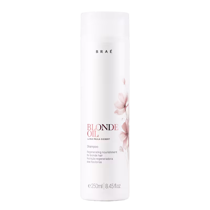 Braé Blonde Oil Kit Shampoo 250ml + Condicionador 250ml + Óleo Capilar 60ml