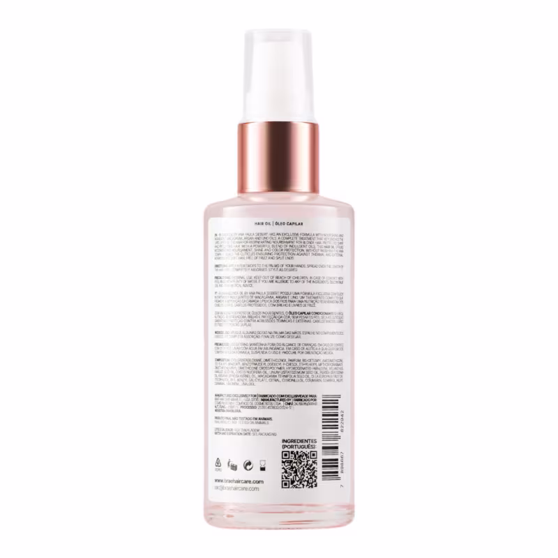 Kit Braé Blonde Oil By Ana Paula Siebert - Shampoo 250ml + Condicionador 250ml + Óleo 60ml