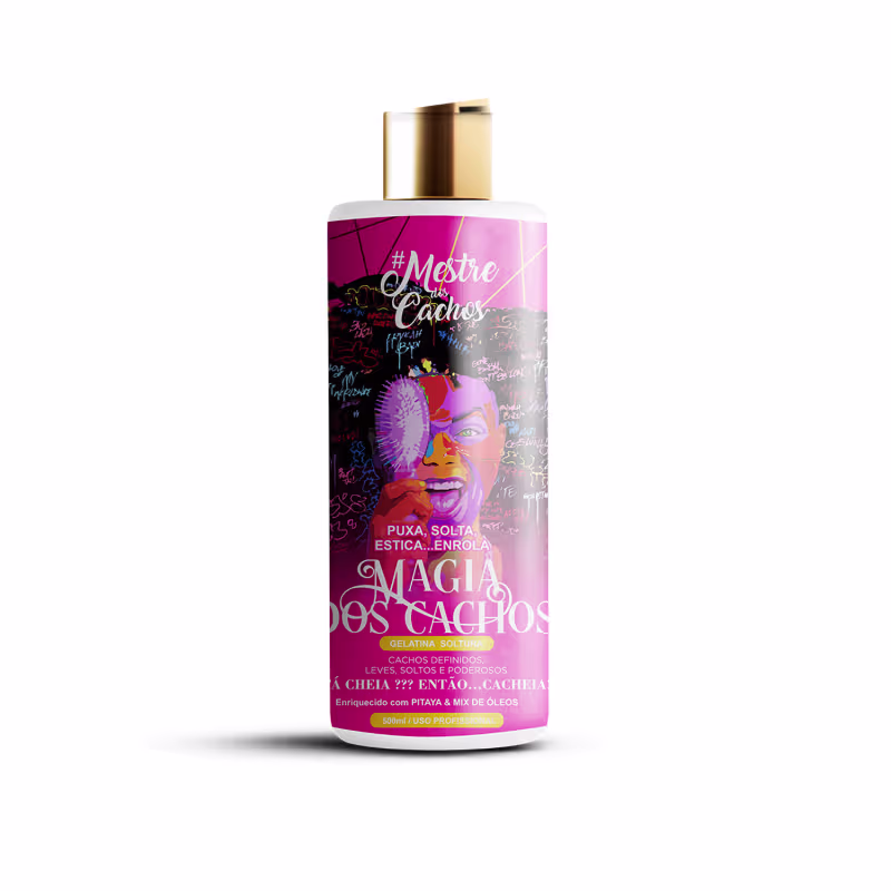 Gelatina Soltura Magia dos Cachos 500ml - Mestre dos Cachos