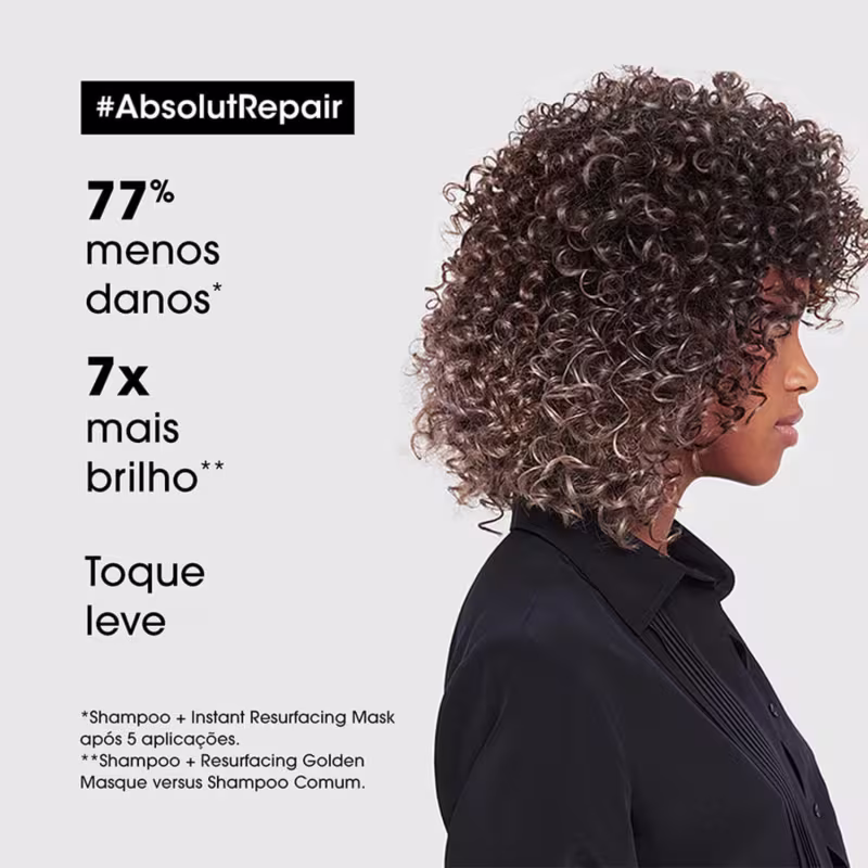 L'Oréal Professionnel Série Expert Absolut Repair Gold Quinoa + Protein Golden Sh  1,5l + Masc 500g
