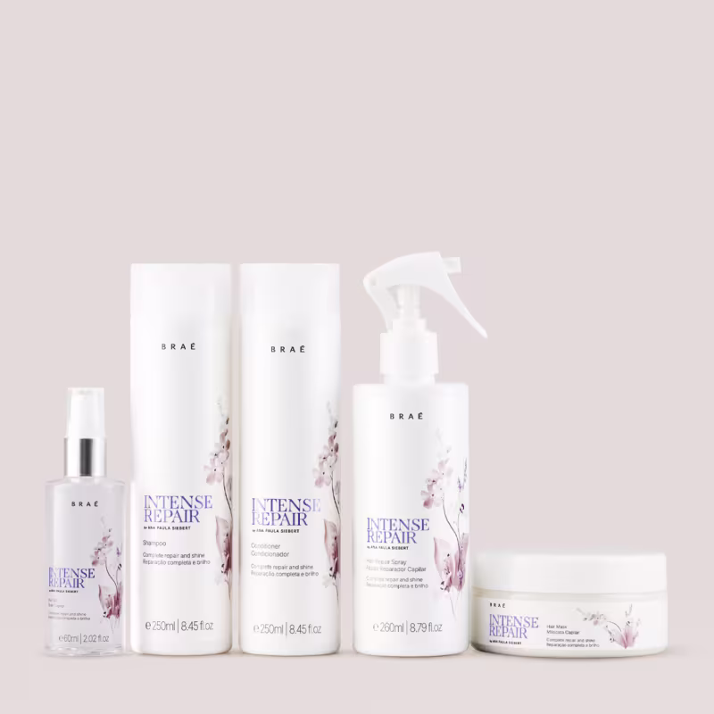 Kit Braé Intense Repair by Ana Paula Siebert Trio Oil (3 produtos)