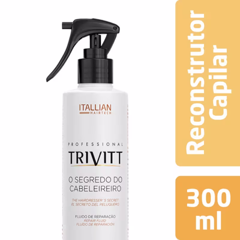 Kit Trivitt  Home Care Manutenção + Hidratação + Reconstrutor Capilar Para Cabelos Danificados (7 Itens)
