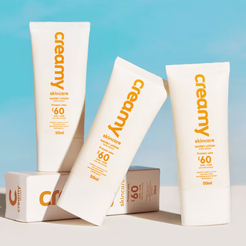 Kit Creamy Pro-Adapaleno Watery Lotion FPS60 Sérum Protetor Solar (2 produtos)