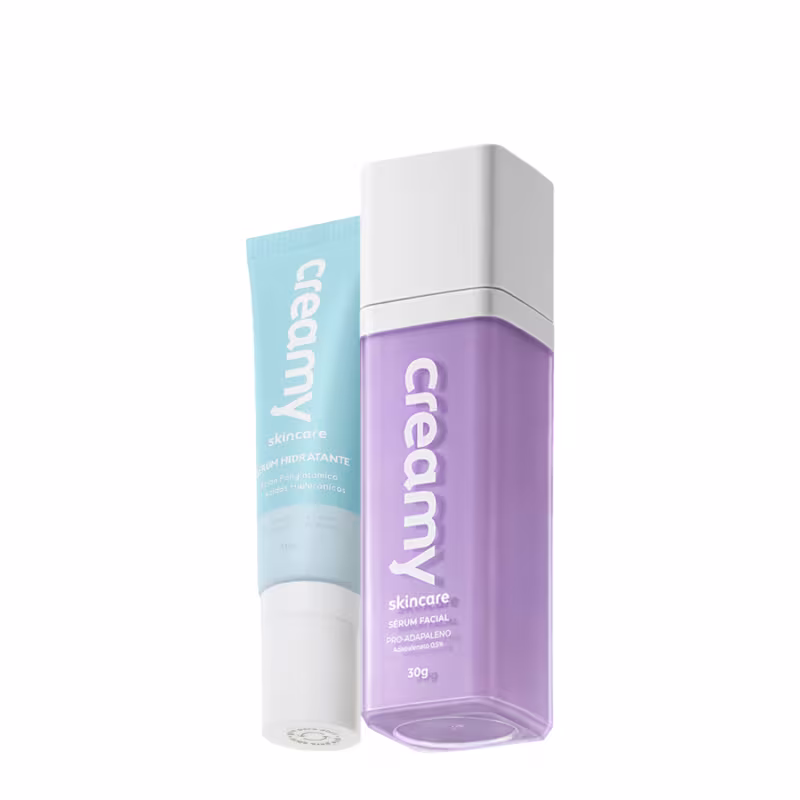 Kit Creamy Skincare Pro-Adapaleno Sérum Hidratante (2 produtos)