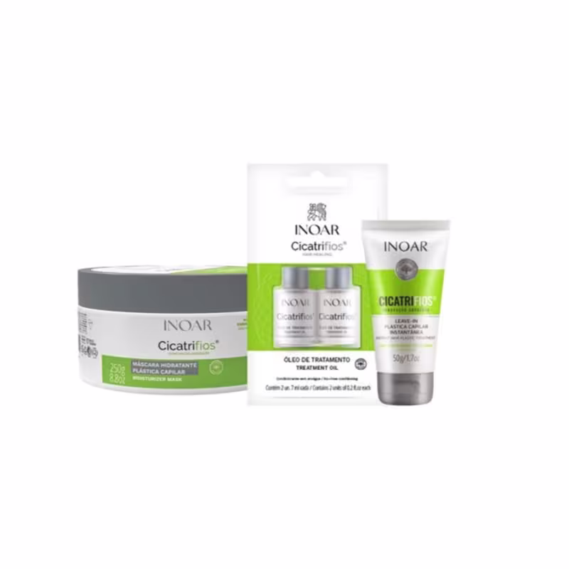 Inoar Kit Cicatrifios Tratamento 4 Produtos