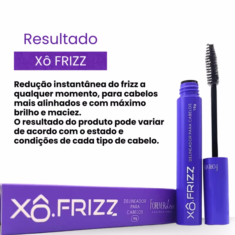 Modelador De Fios Xô Frizz 10g Delineador Forever Liss