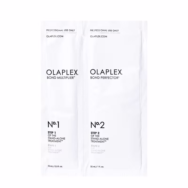 Kit Olaplex Stand Alone Treatment Dose Única, 2 produtos.