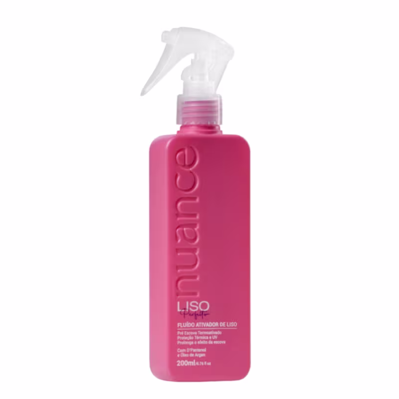 Kit Spray Sérum Liso Perfeito Antifrizz Hidrata Nutre Nuance