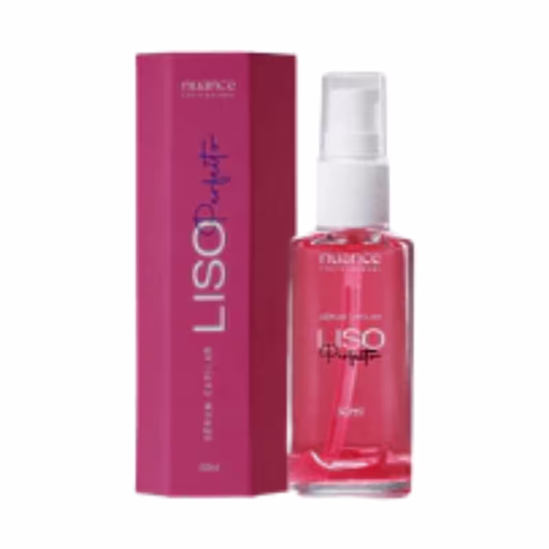 Kit Spray Sérum Liso Perfeito Antifrizz Hidrata Nutre Nuance