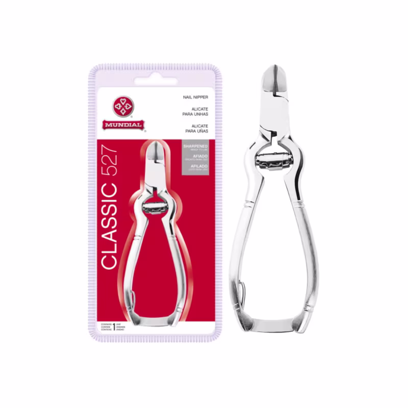 Kit 6 Alicate Corte Unhas Pés  BC-527 Profissional Mundial
