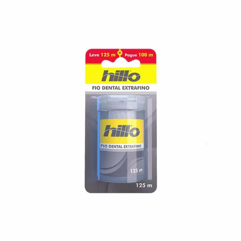Fio Dental Hillo Extra Fino 125m Lv E Pg