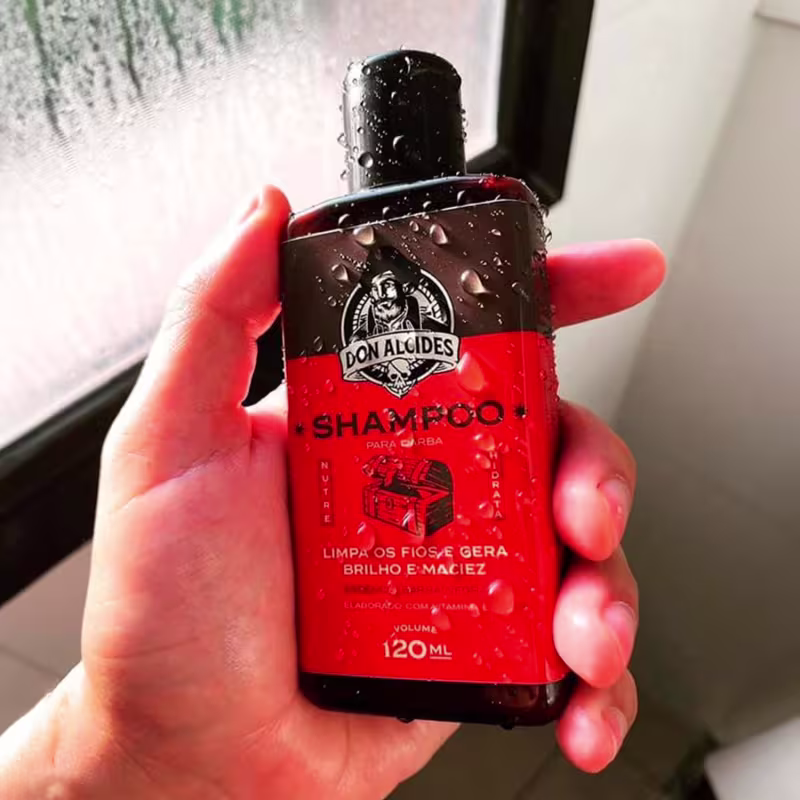 Kit Shampoo Barba Negra Calico Jack Coffee Lemon Don Alcides