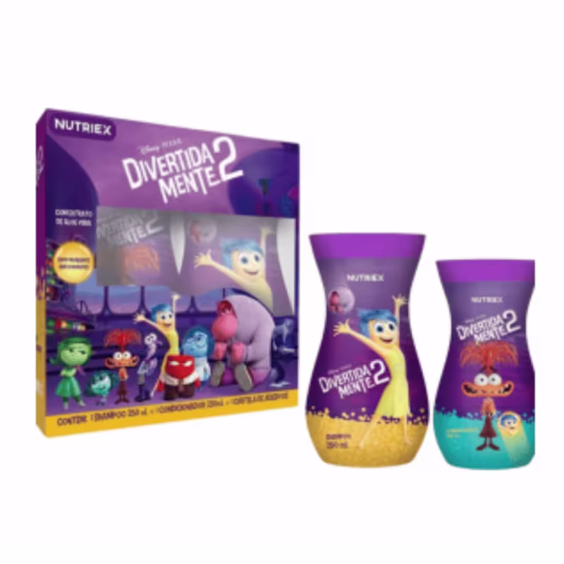 Kit Capilar Infantil Divertidamente 2 com Shampoo 250ml + Condicionador 230ml  - Nutriex