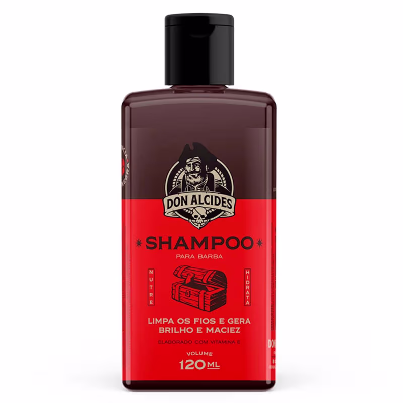 Shampoo Barba Negra Calico Guaraná Lemon Coffee Don Alcides