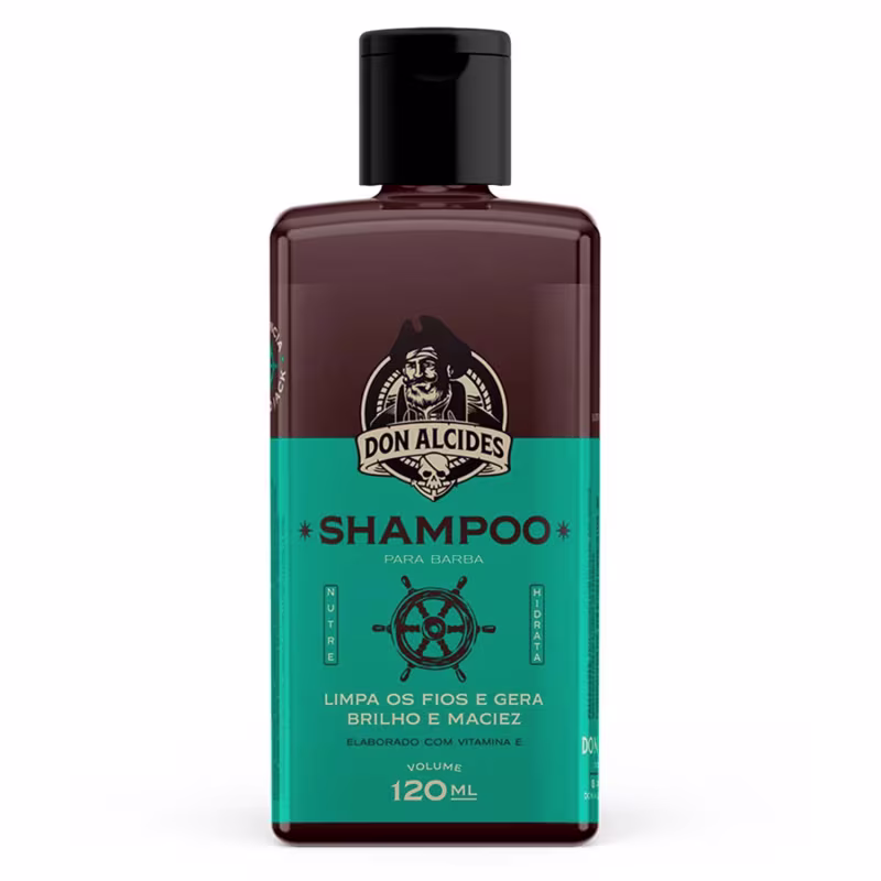 Shampoo Barba Negra Calico Guaraná Lemon Coffee Don Alcides