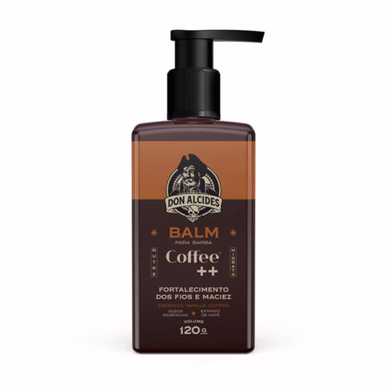 Kit 2x Balm Calico Jack e Coffee Para Barba Don Alcides