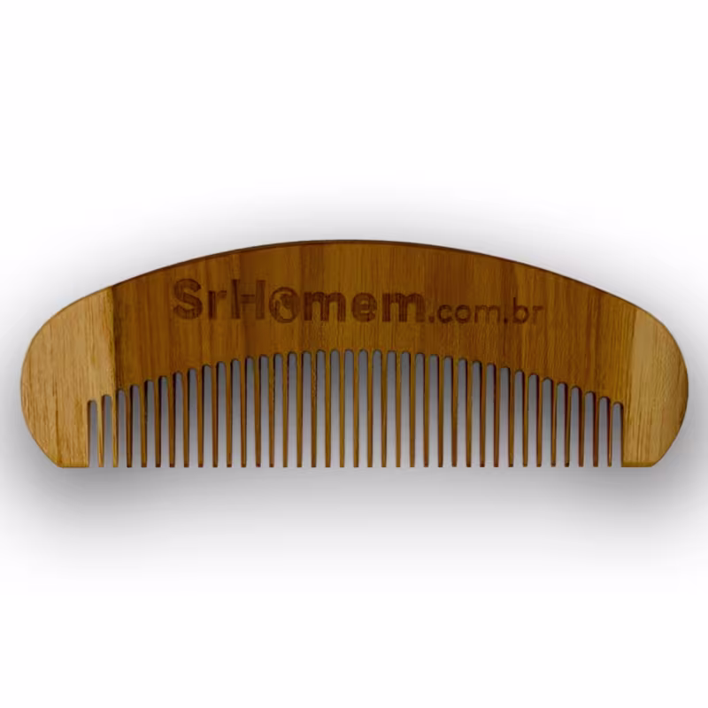 Kit 2x Balm Para Barba Negra Coffee Pente Curvo Don Alcides