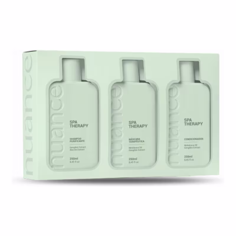 Kit Spa Therapy Anti Caspa e Oleosidade 3 itens Nuance