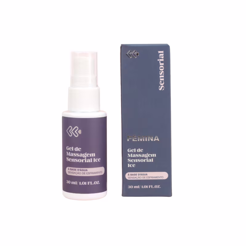 Gel Excitante com Extrato de Folha de Hortela- 30ml | Fêmina