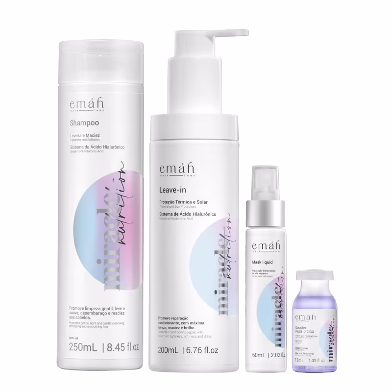 Kit Emáh Miracle Nutrition 13 (4 Produtos)