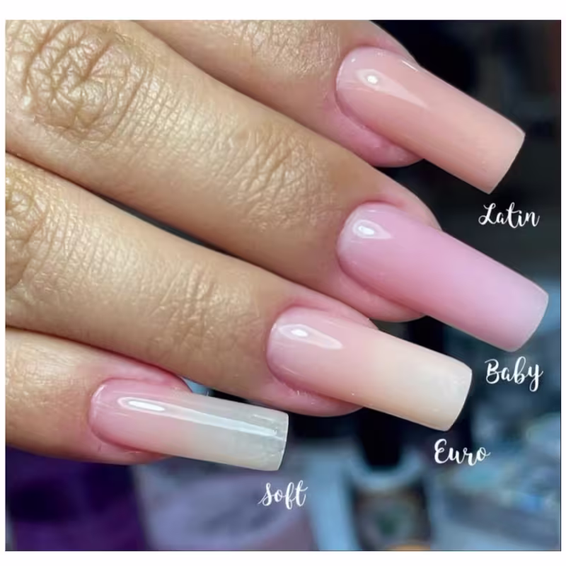 RISA - Gel Hard Builder Nude Euro - Construtor Para Alongamento Unhas Fibra Gel - 30g
