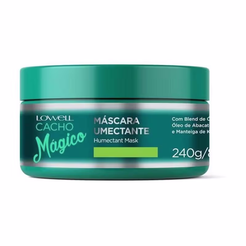 Kit Lowell Cacho Mágico ( Shampoo 240ml + Máscara 240g)
