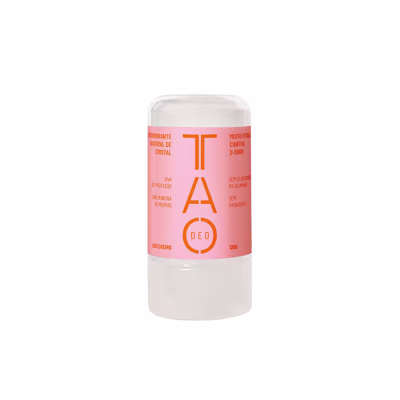 TAO Deo Rosa - Desodorante Natural Cristal Stick 120g