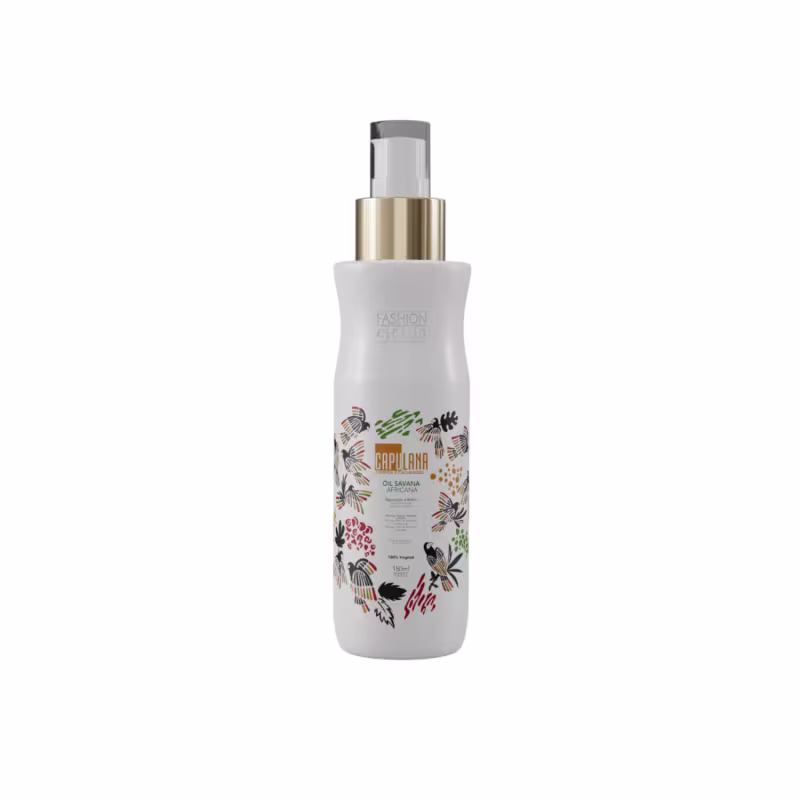 Óleo Capilar Savana Africana 150ml Capulana - Fashion Gold