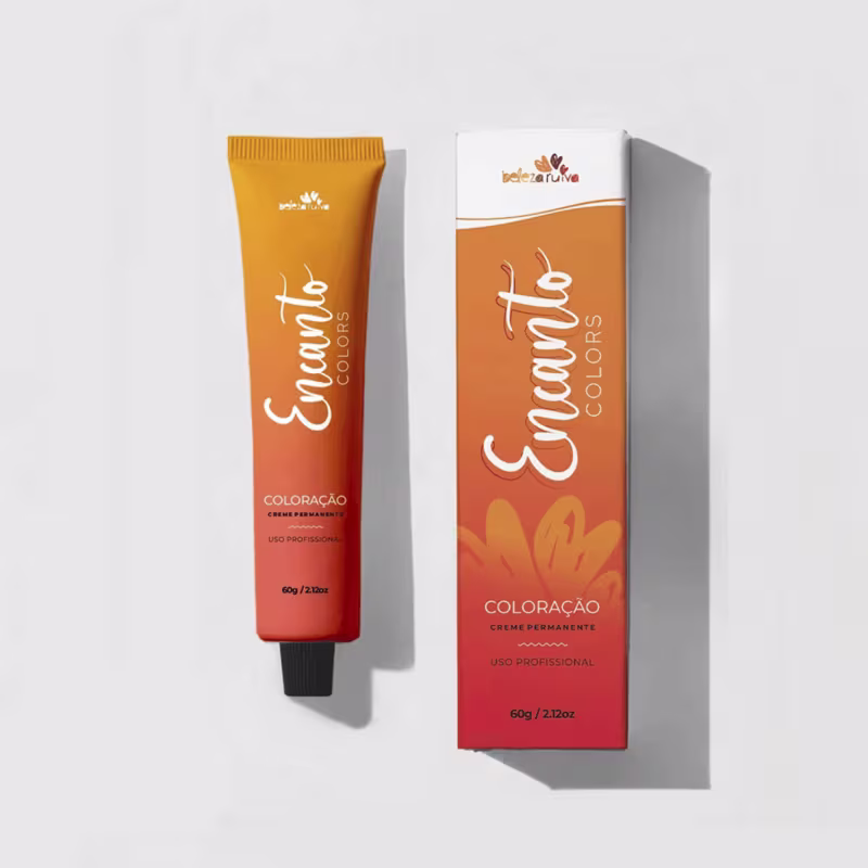 Beleza Ruiva Coloração Encanto Colors 8.1 Louro Claro Cinza - 60g