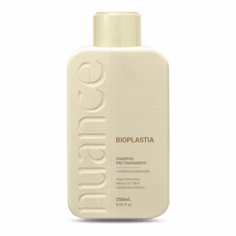 Shampoo Bioplastia Reconstrução Uso Diário 250ML Nuance
