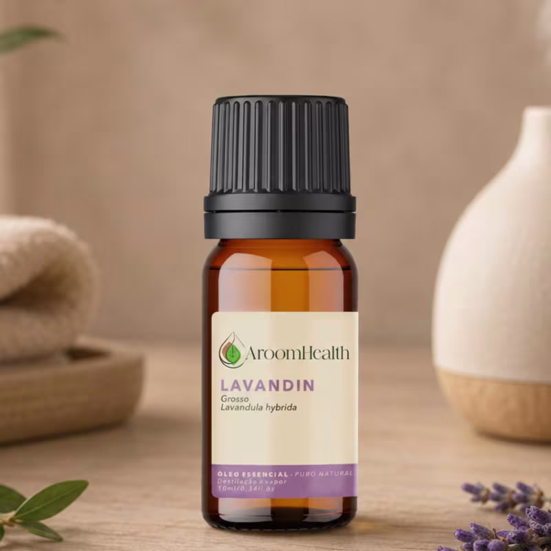 Óleo Essencial Puro Natural de Lavandin Grosso 10 ml