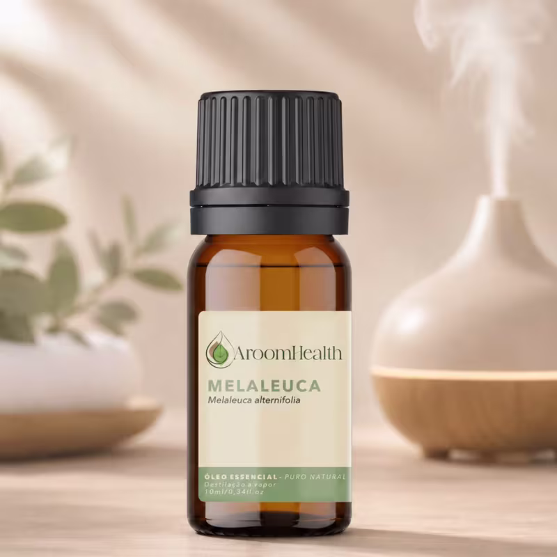Óleo Essencial Puro Natural de Melaleuca 10 ml
