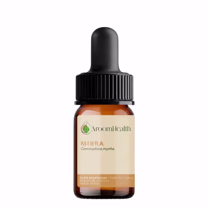 Óleo Essencial Puro Natural de Mirra 5 ml