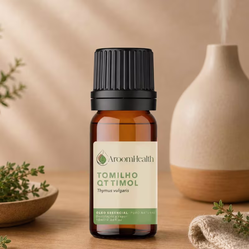 Óleo Essencial Puro Natural de Tomilho 10 ml