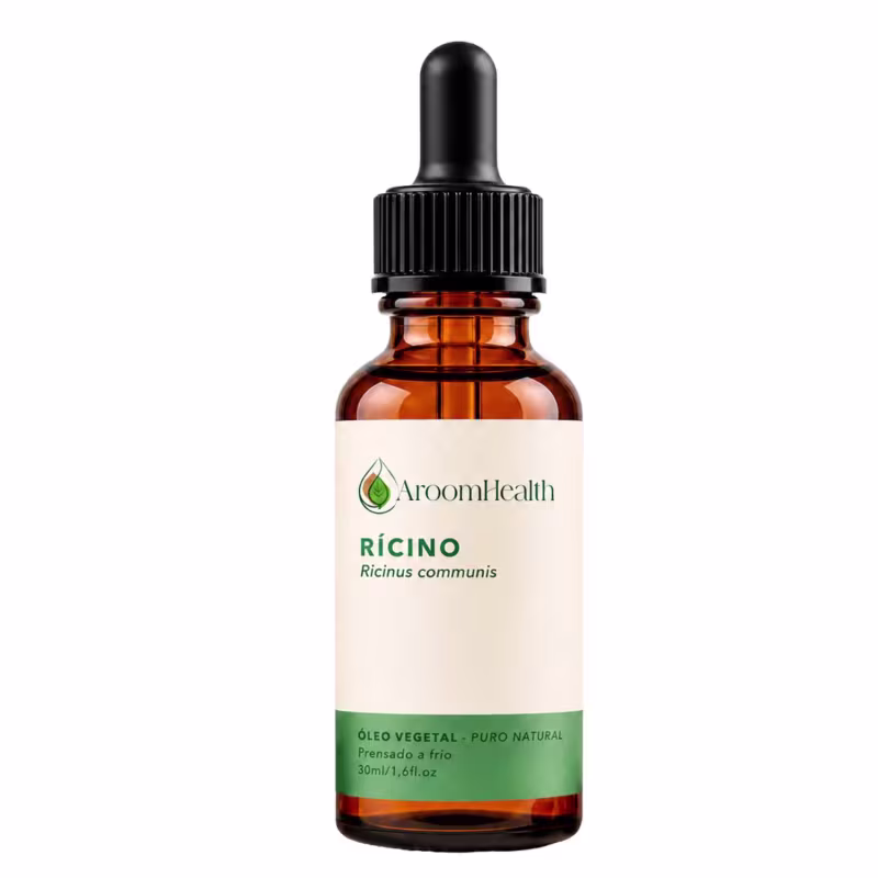 Óleo Vegetal Puro Natural de Rícino 30ml