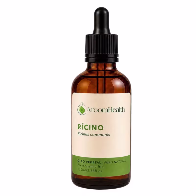 Óleo Vegetal Puro Natural de Rícino 100ml
