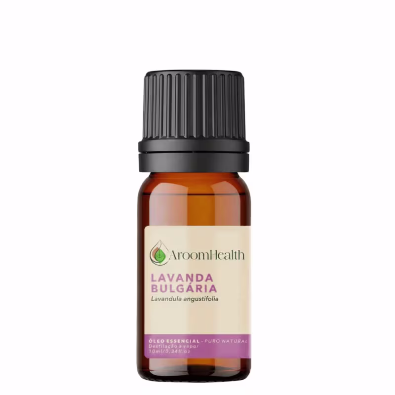 Óleo Essencial Puro Natural de Lavanda Bulgária 10 ml