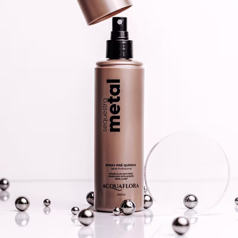 Kit Acquaflora Sequestra Metal Pré + Shampoo + Tratamento (3 produtos)