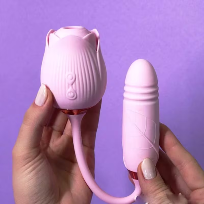 Sugador e Vai e Vem Shine Curadoria Désir - Roxo