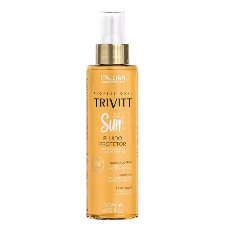 Fluído Térmico Trivitt Sun 120ml – Defesa Contra Calor e Fios Sedosos