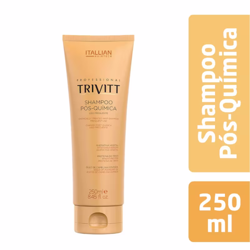 Trivitt Shampoo Pós-Química + Power Oil 30ml – Tratamento Capilar Profissional
