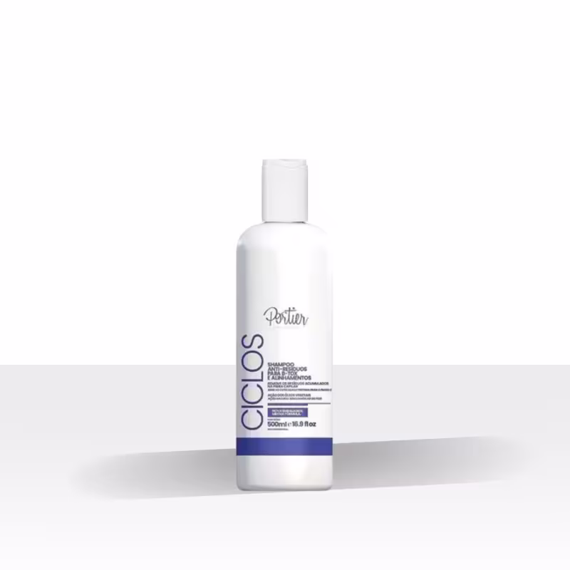 Portier Ciclos Shampoo Anti Resíduo Limpeza Profunda 500 ml