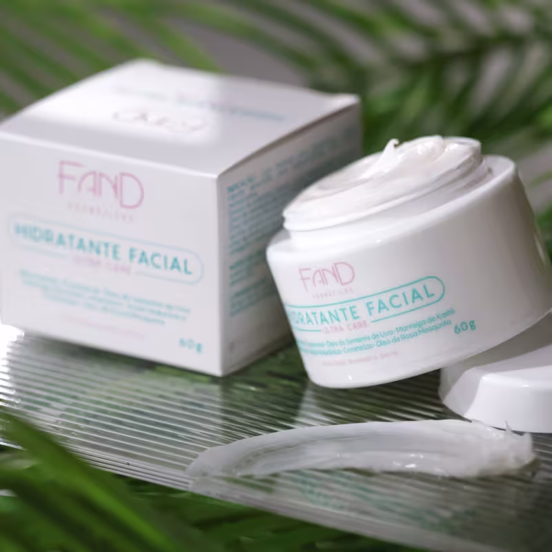 Hidratante Facial Fand Cosméticos Ultra Care, 60g.