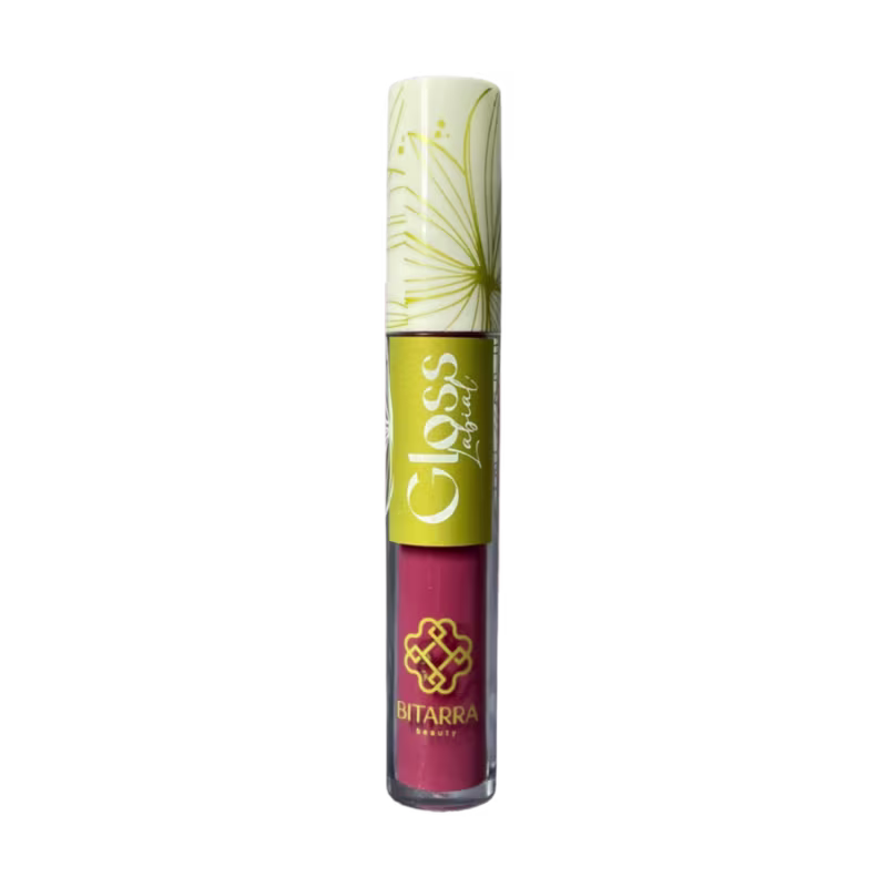 Brilho Labial Bitarra Beauty Color Vibe 4ml, com tom rosa vibrante